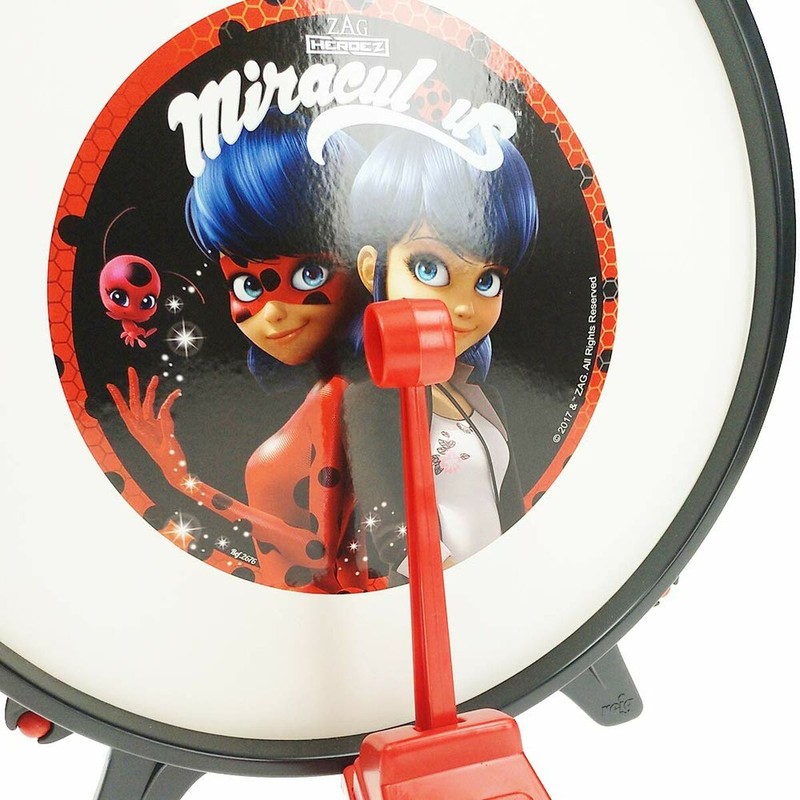 Juguetes Musicales Niños: Batería Lady Bug Plástico