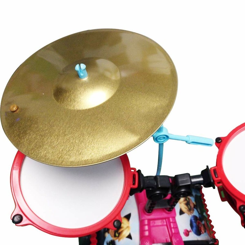 Juguetes Musicales Niños: Batería Lady Bug Plástico
