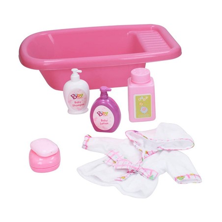 Accesorios para Muñecas Niñas Reig: Bañera y Albornoz - Compra online en MegaJuguetes