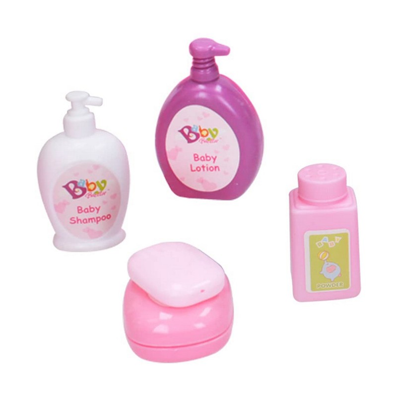 Accesorios para Muñecas Niñas Reig: Bañera y Albornoz