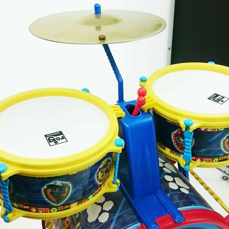 Juguetes Musicales Niños: Batería Paw Patrol de Plástico