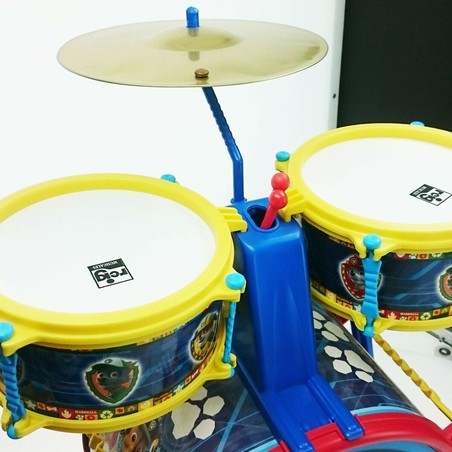Juguetes Musicales Niños: Batería Paw Patrol de Plástico