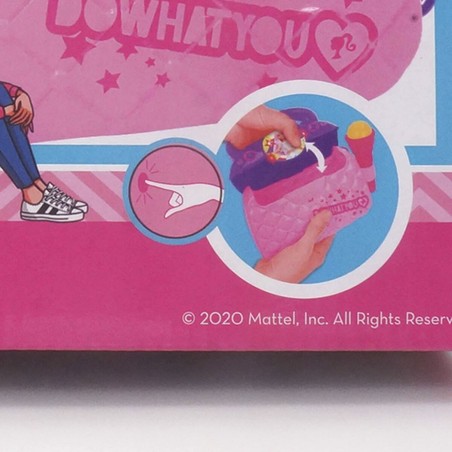 Juguetes Musicales Niños Karaoke Barbie Bolso Morado con Micrófono