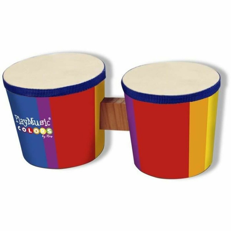 Juguetes Musicales Niños Reig: Tambor Bongo de Madera - Compra online en MegaJuguetes