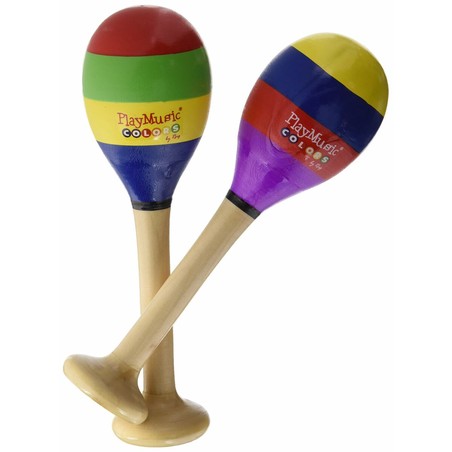 Juguetes Musicales Niños - Maracas Reig Multicolor 20cm - Compra online en MegaJuguetes