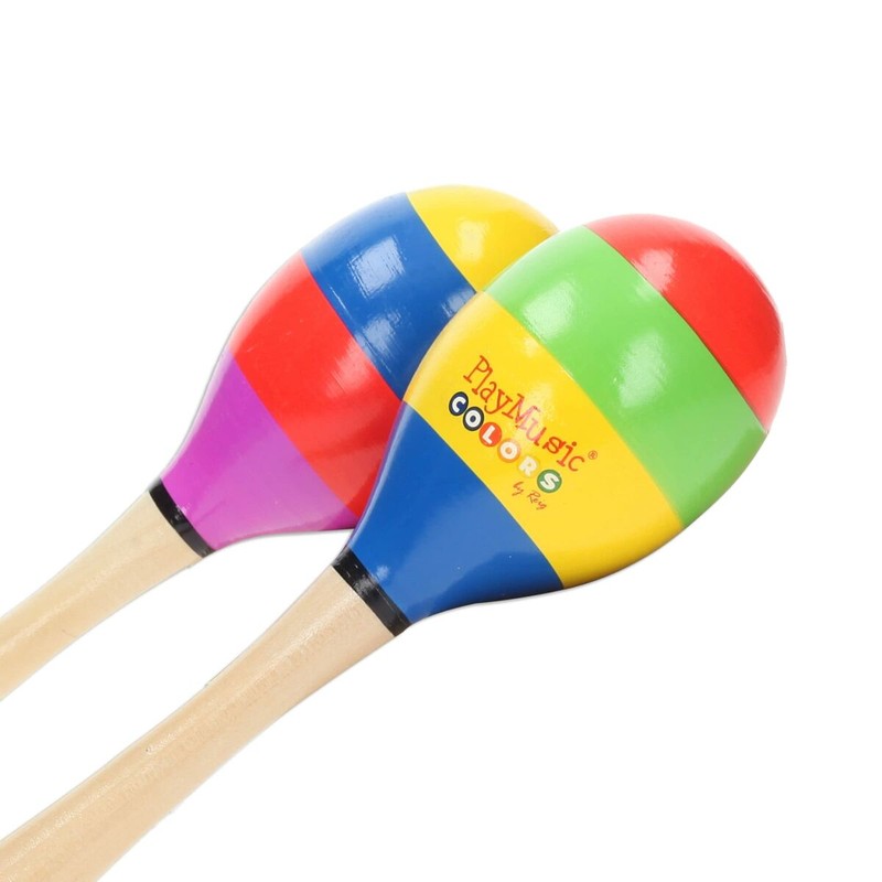 Juguetes Musicales Niños - Maracas Reig Multicolor 20cm