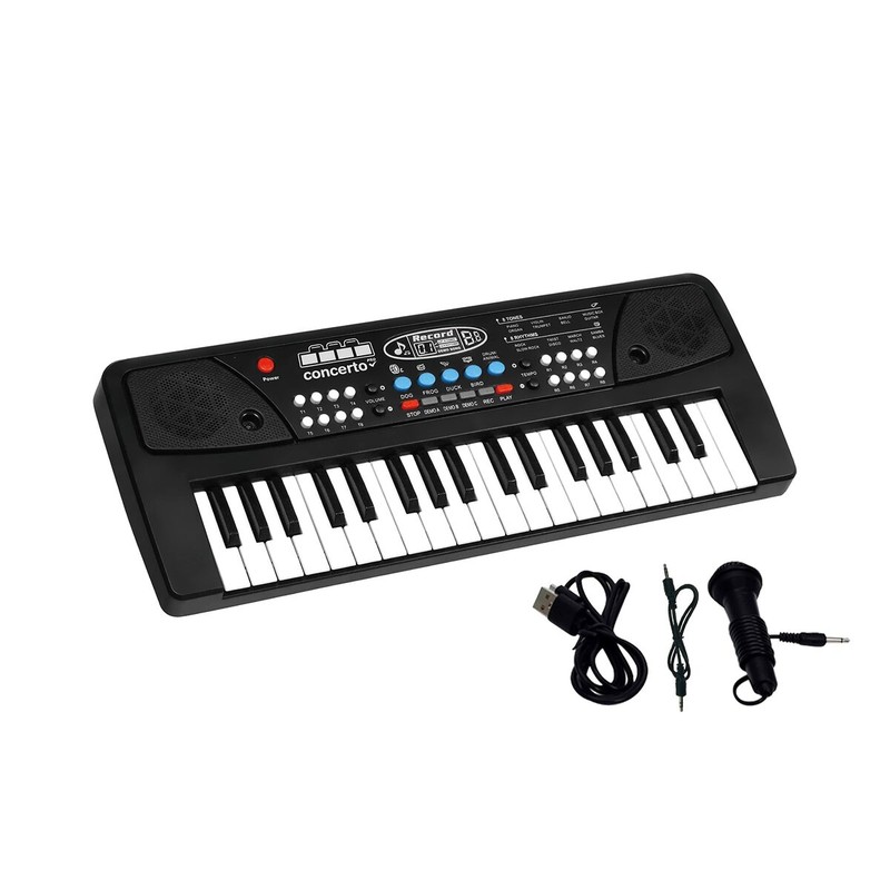 Juguetes Musicales Niños: Piano Electrónico Reig con Micrófono