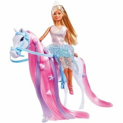 Muñecas Niñas Steffi Love Princess con Caballo Simba - Compra online en MegaJuguetes
