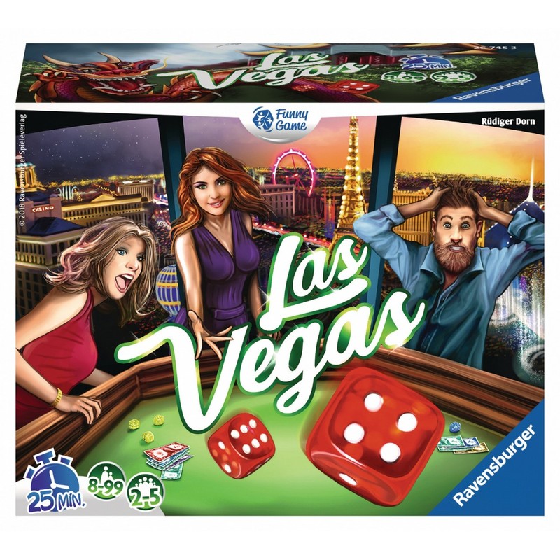 Juegos Mesa Niños Ravensburger Las Vegas FR - Diversión Estratégica