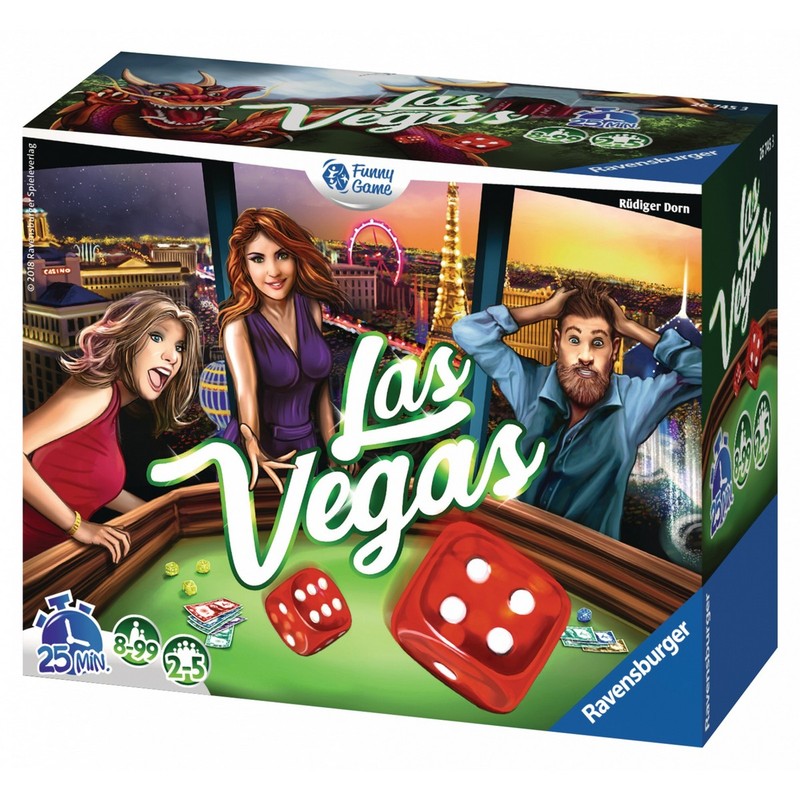 Juegos Mesa Niños Ravensburger Las Vegas FR - Diversión Estratégica