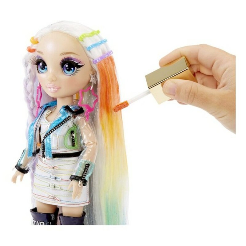 Figuras Acción Niños: Estudio Peluquería Rainbow High 5 en 1