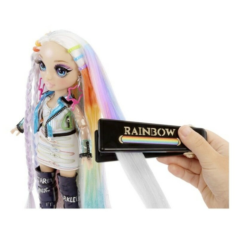 Figuras Acción Niños: Estudio Peluquería Rainbow High 5 en 1