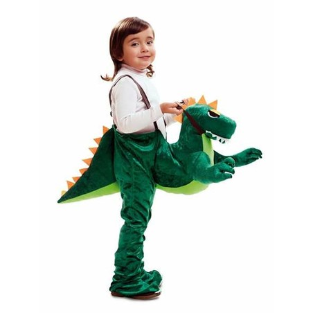 Disfraz Niños My Other Me Dino Rider Verde - ¡Aventura Salvaje! - Compra online en MegaJuguetes