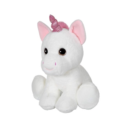 Peluches niños Gipsy Eyes Pets Unicornio Blanco 40 cm