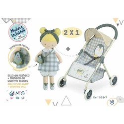 Muñecas Niñas Carrito Decuevas: Juego Completo con Muñeca Bebé - Compra online en MegaJuguetes 2