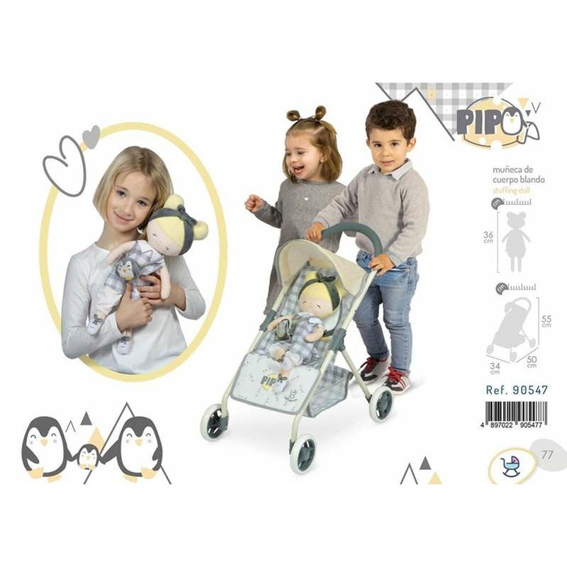 Muñecas Niñas Carrito Decuevas: Juego Completo con Muñeca Bebé