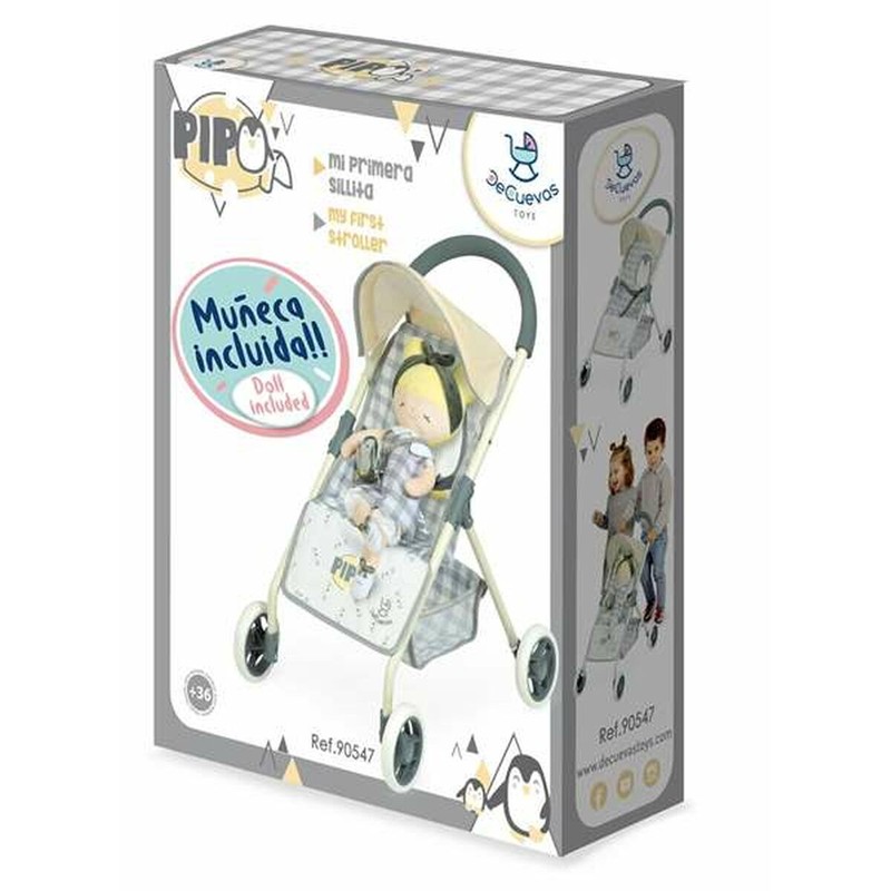 Muñecas Niñas Carrito Decuevas: Juego Completo con Muñeca Bebé