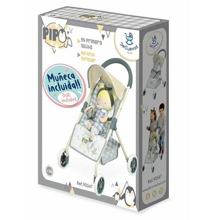 Muñecas Niñas Carrito Decuevas: Juego Completo con Muñeca Bebé