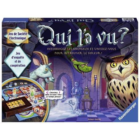Juegos mesa niños Ravensburger Who saw it? Interactivo - Compra online en MegaJuguetes