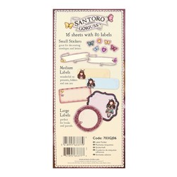Manualidades Niños: Set de Pegatinas Gorjuss 80 Piezas - Compra online en MegaJuguetes 2