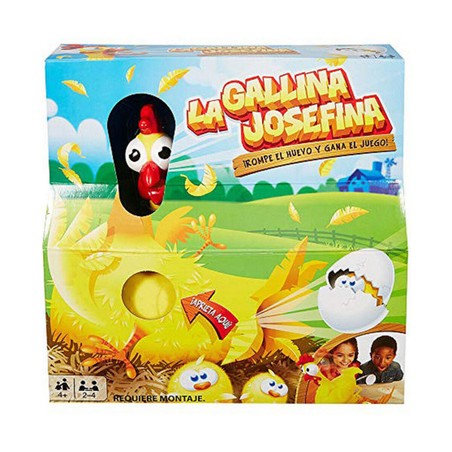 Juegos Mesa Niños: La Gallina Josefina Mattel (ES) - Compra online en MegaJuguetes
