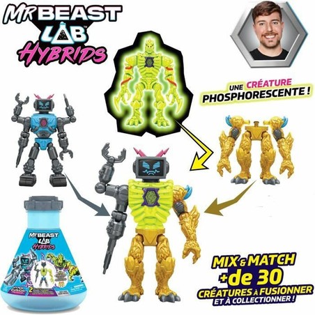 Bloques construcción infantiles MrBeast Lab desarrollo motricidad fina
