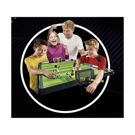 Figuras Acción Niños Playmobil: Playset Campo de Fútbol 71120