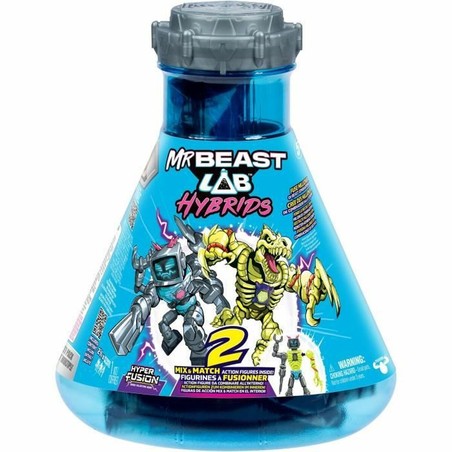 Figuras de acción MrBeast Lab juego compatible con otros sets