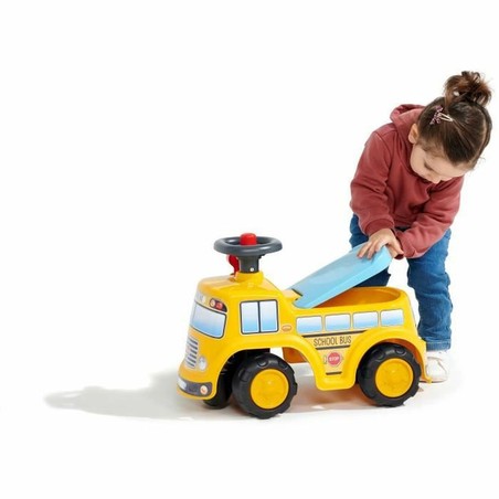 Juguetes Exterior Niños: Bicicleta Infantil Falk School Bus Carrier Amarillo