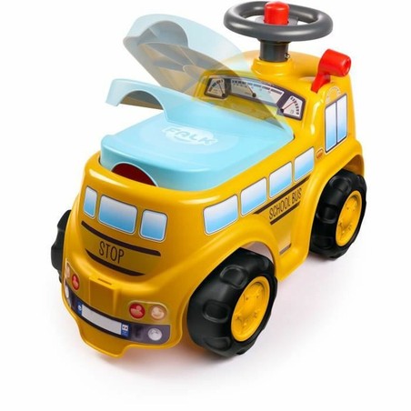 Juguetes Exterior Niños: Bicicleta Infantil Falk School Bus Carrier Amarillo