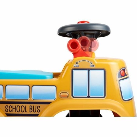 Juguetes Exterior Niños: Bicicleta Infantil Falk School Bus Carrier Amarillo