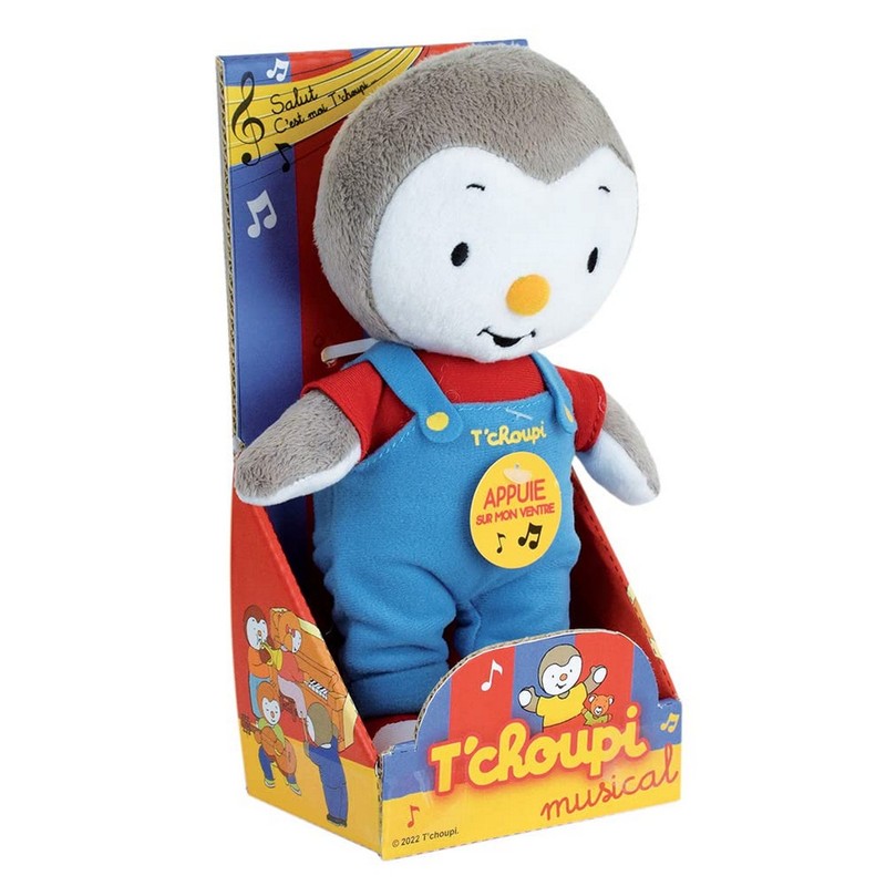 Juguetes Electrónicos Niños: Mascota Interactiva Musical T'choupi Jemini