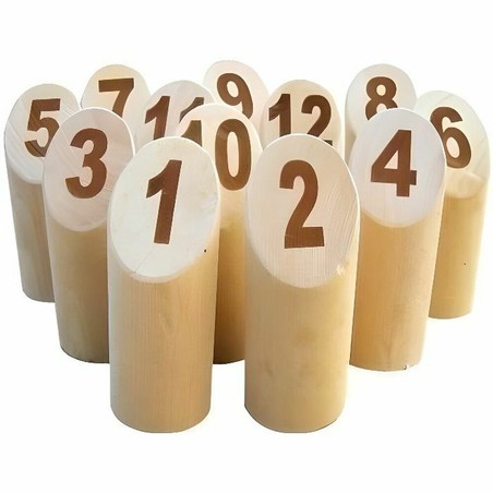 Juegos habilidad niños: Tactic Mölkky Standard de Madera - Compra online en MegaJuguetes