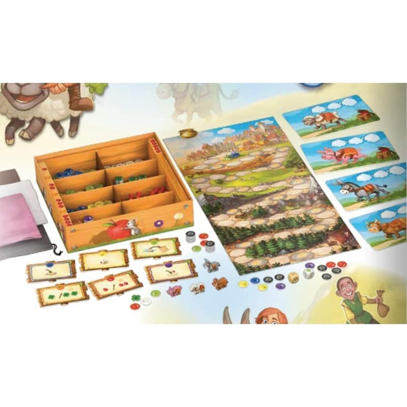 Juegos Mesa Niños: Le Grand Prix de Belcastel Schmidt Spiele - Juego Estratégico Familiar