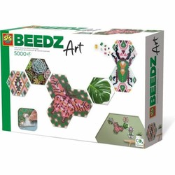 Manualidades Niños: Mosaico SES Creative Beedz Art Botánica - Compra online en MegaJuguetes
