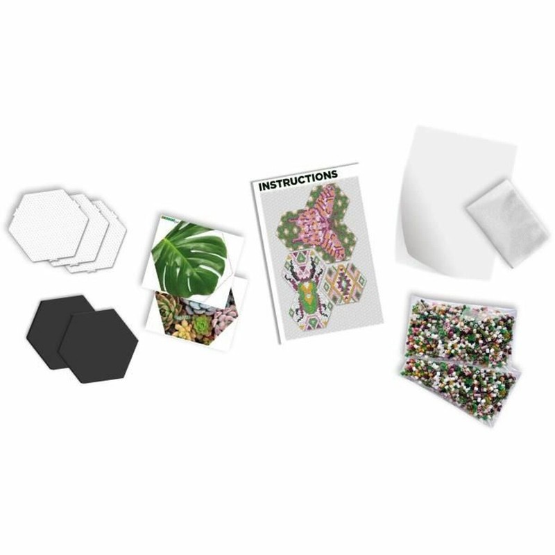 Manualidades Niños: Mosaico SES Creative Beedz Art Botánica