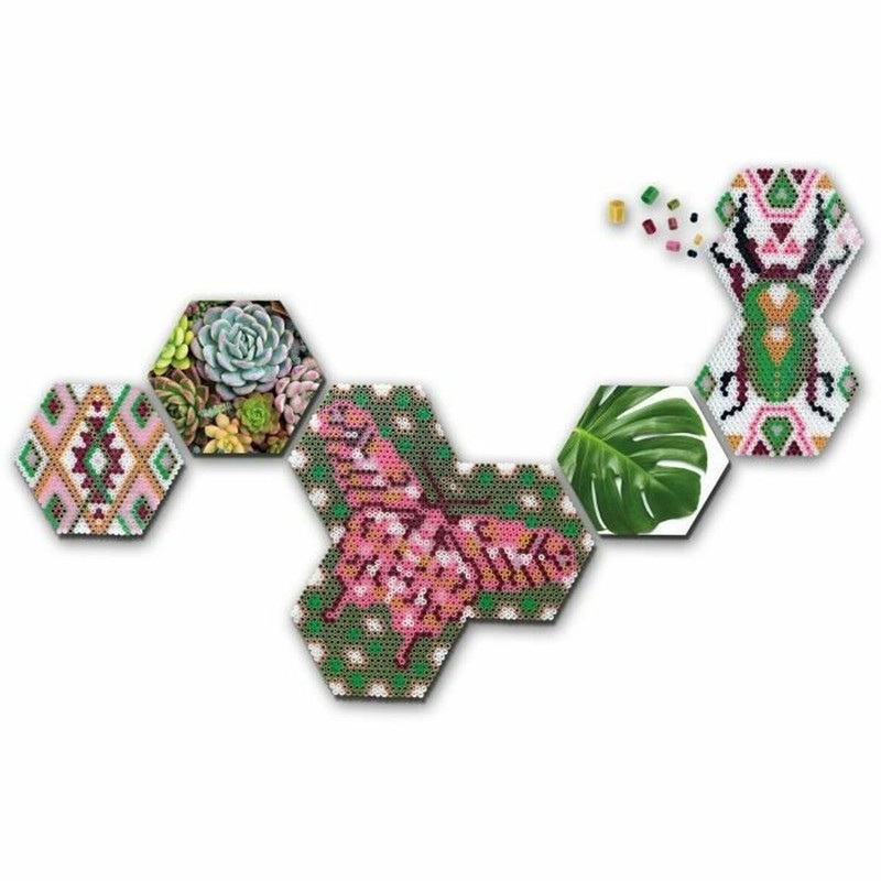 Manualidades Niños: Mosaico SES Creative Beedz Art Botánica