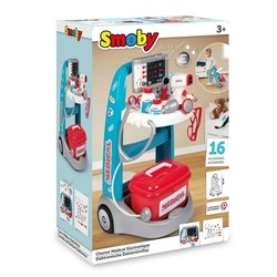 Juego Simbólico Niños: Carrito Médico Electrónico Smoby - Compra online en MegaJuguetes 2
