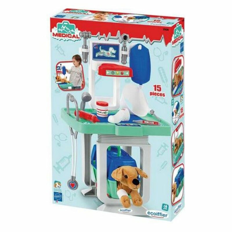 Juego Simbólico Niños: Set Veterinario Simba con Peluche