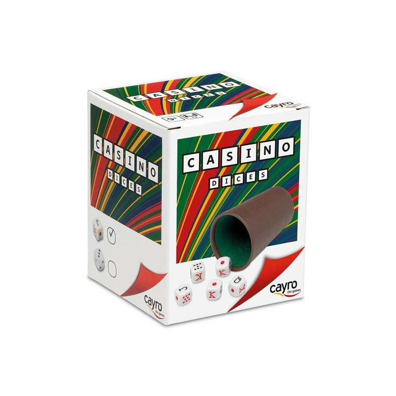 Juego de Mesa Niños Cayro: Cubilete con Dados de Póker