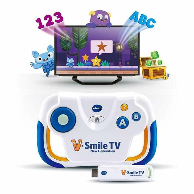 Juguetes Electrónicos Niños: Vtech V-Smile TV Portátil Educativa