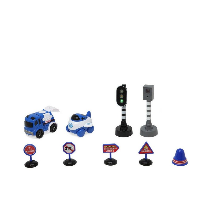Coches Juguete Niños: Playset Policía City Series con Luz y Sonido - Compra online en MegaJuguetes