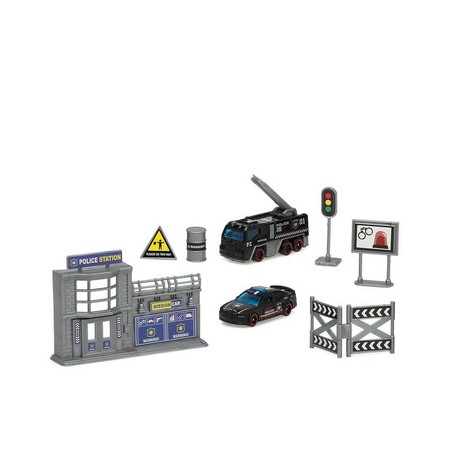 Coches Juguete Niños - Camión City Rescue Azul 1:64 - Compra online en MegaJuguetes