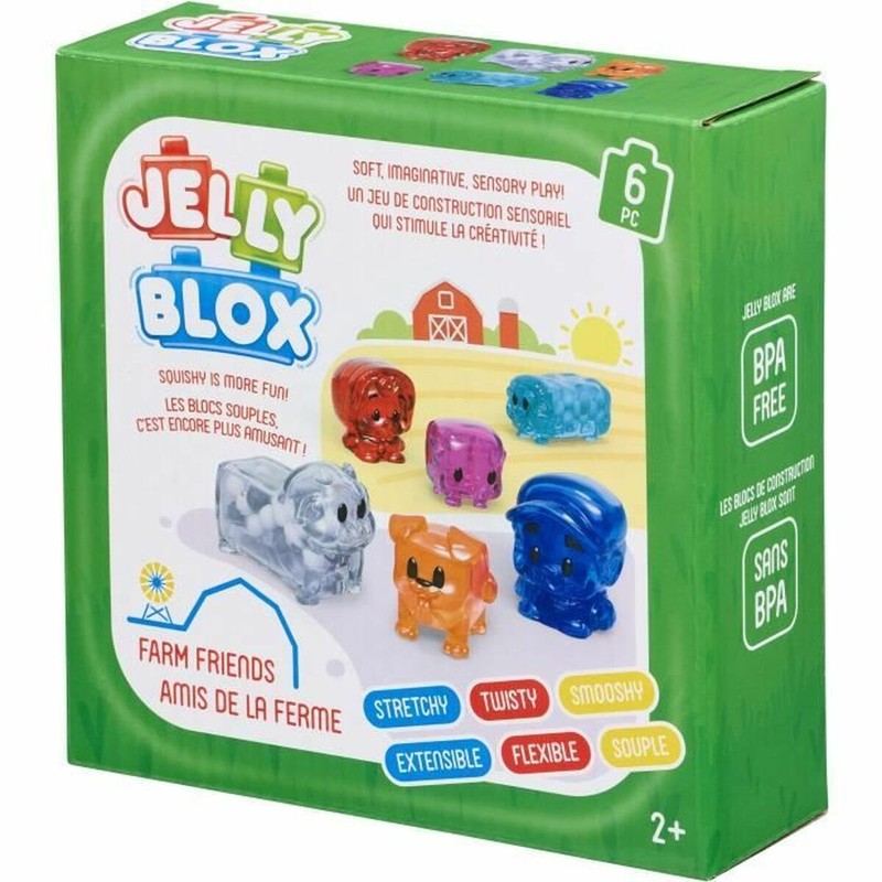 Construcción niños 3 años JELLY BLOX