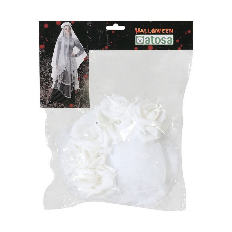 Disfraces Niños: Diadema Novia Cadáver Multicolor