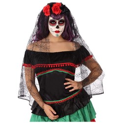 Disfraces Niños: Diadema Halloween Rojo/Negro Terrorífica - Compra online en MegaJuguetes
