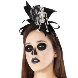 Disfraces Niños: Diadema Calavera Halloween Original - Compra online en MegaJuguetes