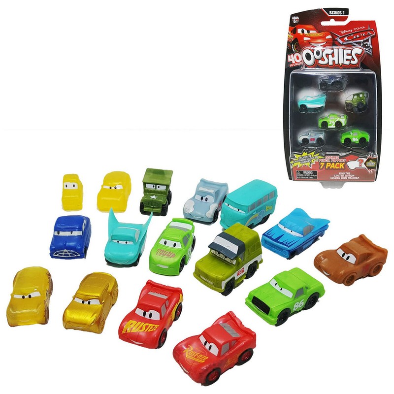 Coches Juguete Niños Ooshiescars - Set 7 Piezas Multicolor
