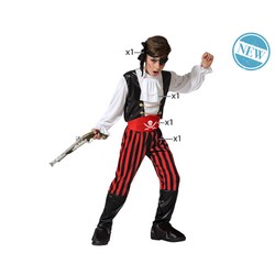 Disfraces Niños Pirata Multicolor 7-9 Años - Compra online en MegaJuguetes