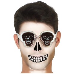 Disfraces Niños: Gafas Blanco Halloween con Luz - Compra online en MegaJuguetes